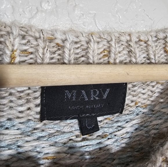 Mary Made in Italy Wool/Alpaca Knit Sweater - Picture 4 of 4